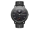 Withings Steel HR Sport - Multisport Hybrid Smartwatch, Connected GPS, Herzfrequenz, Fitnessniveau via VO2max, Aktivitäts- und Schlaftracking, Benachrichtigungen, 40mm